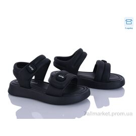 Фотография Босоножки детские летние Лето ABX0992P black (6 пар р.26-31) "Clibee-ShoSho" недорого оптом от прямого поставщика