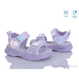 Фотография Босоножки детские летние Лето ABC0372P purple (6 пар р.26-31) "Clibee-ShoSho" недорого оптом от прямого поставщика