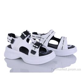 Фотография Босоножки детские летние Лето N1385P-1 white (6 пар р.32-37) "Clibee-ShoSho" недорого оптом от прямого поставщика