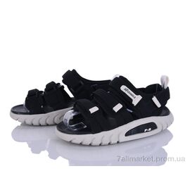 Фотография Босоножки детские летние Лето T866P-1 black (6 пар р.32-37) "Clibee-ShoSho" недорого оптом от прямого поставщика