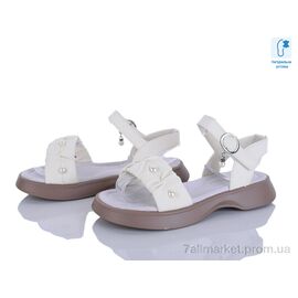 Фотография Босоножки детские летние Лето N725-1 beige (6 пар р.31-36) "Clibee-ShoSho" недорого оптом от прямого поставщика