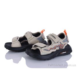 Фотография Сандалии детские летние Лето P3125P-1 beige-orange (6 пар р.28-33) "Clibee-ShoSho" недорого оптом от прямого поставщика