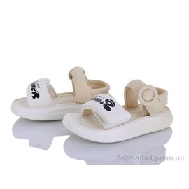 Фотография Босоножки детские летние Лето P952-1 beige (6 пар р.20-25) "Clibee-ShoSho" недорого оптом от прямого поставщика
