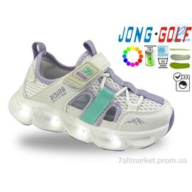 Фотография Кроссовки детские модные Лето B11827-27 LED (8 пар р.26-31) "Jong Golf" недорого оптом от прямого поставщика