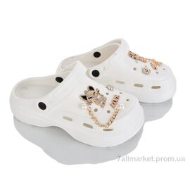 Крокси жіночі літні Літо W75 mix (12 пар р.36-40) "Elmob" недорого оптом від прямого постачальника