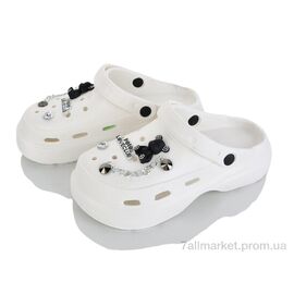 Крокси жіночі літні Літо W73 mix (12 пар р.36-41) "Elmob" недорого оптом від прямого постачальника