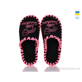 Фотография Тапки детские домашние Весна/осень 040 чорний (9 пар р.30-35) "Active" недорого оптом от прямого поставщика