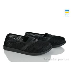 Фотография Балетки женские удобные Лето БП9 чорний (8 пар р.37-42) "Paolla" недорого оптом от прямого поставщика