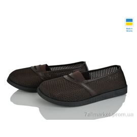 Фотография Балетки женские удобные Лето БП9 коричневий (8 пар р.37-42) "Paolla" недорого оптом от прямого поставщика