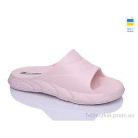 Фотография Шлепки женские облегченные Лето Прогресс Ж132 пудра (8 пар р.36-41) "Progress" недорого оптом от прямого поставщика