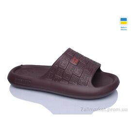 Фотография Шлепки женские облегченные Лето Прогресс Ж144 шоколад (8 пар р.36-41) "Progress" недорого оптом от прямого поставщика
