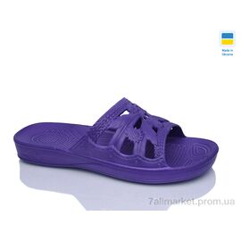 Фотография Шлепки женские облегченные Лето Прогресс Ж133 бузковий (8 пар р.36-41) "Progress" недорого оптом от прямого поставщика