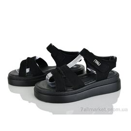 Фотография Босоножки детские летние Лето ZC2281-5 black (6 пар р.32-37) "Clibee-ShoSho" недорого оптом от прямого поставщика