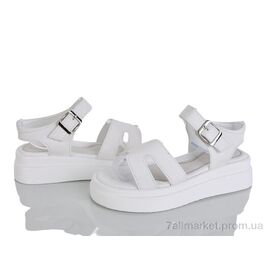 Фотография Босоножки детские летние Лето ZC2280-3 white (6 пар р.32-37) "Clibee-ShoSho" недорого оптом от прямого поставщика