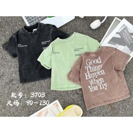 Фотография Футболка детская на мальчика 3703 brown р.90-130 "Meloria" недорого оптом от прямого поставщика