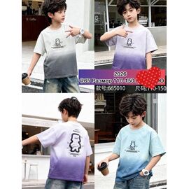 Фотография Футболка детская на мальчика 605010 l.blue р.110-150 "Meloria" недорого оптом от прямого поставщика