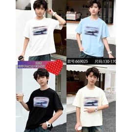 Фотография Футболка детская на мальчика 669025 black р.130-170 "Meloria" недорого оптом от прямого поставщика