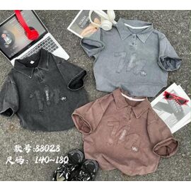 Фотография Футболка детская на мальчика 88028 grey р.140-180 "Meloria" недорого оптом от прямого поставщика