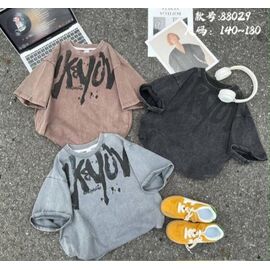 Фотография Футболка детская на мальчика 88029 black р.140-180 "Meloria" недорого оптом от прямого поставщика