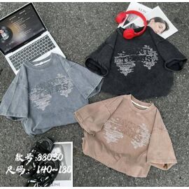 Фотография Футболка детская на мальчика 88030 black р.140-180 "Meloria" недорого оптом от прямого поставщика