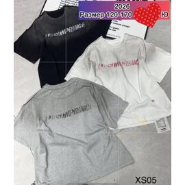 Фотография Футболка детская на мальчика XS05 white р.120-170 "Meloria" недорого оптом от прямого поставщика