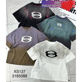 Фотография Футболка детская на девочку XS137 white р.120-170 "Meloria" недорого оптом от прямого поставщика