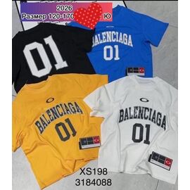 Фотография Футболка детская на мальчика XS198 white р.120-170 "Meloria" недорого оптом от прямого поставщика