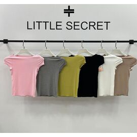 Фотография Топ женский 400079 black р.S-L "Little Secret" недорого оптом от прямого поставщика
