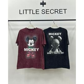 Фотография Футболка женская 400460 black р.one size "Little Secret" недорого оптом от прямого поставщика