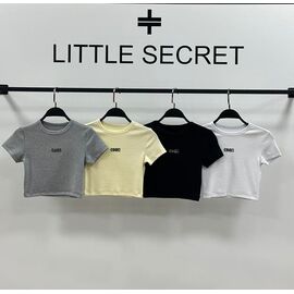 Фотография Топ женский 500398 grey р.S-L "Little Secret" недорого оптом от прямого поставщика