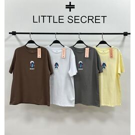 футболка жіноча 500445 brown р.one size "Little Secret" недорого оптом від прямого постачальника