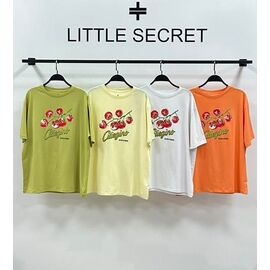 Фотография Футболка женская 600092 white р.one size "Little Secret" недорого оптом от прямого поставщика