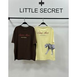 Фотография Футболка женская 600104 brown р.one size "Little Secret" недорого оптом от прямого поставщика