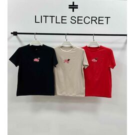 Фотография Футболка женская 600116 l.beige р.S-M "Little Secret" недорого оптом от прямого поставщика