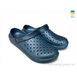 Фотография Кроксы мужские легкие Лето 025 синій (6 пар р.40-45) "Rai shoes" недорого оптом от прямого поставщика