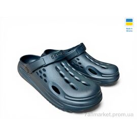 Фотография Кроксы мужские легкие Лето 026 синій (6 пар р.40-45) "Rai shoes" недорого оптом от прямого поставщика
