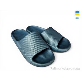 Фотография Шлепки женские облегченные Лето 024 синій (6 пар р.36-41) "Rai shoes" недорого оптом от прямого поставщика