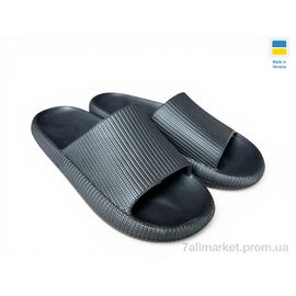 Фотография Шлепки женские облегченные Лето 024 чорний (6 пар р.36-41) "Rai shoes" недорого оптом от прямого поставщика