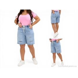 Фотография Шорты женские Лето 247 синій (6 шт. р.сетка 32-42) "Alisa Brand" недорого оптом от прямого поставщика