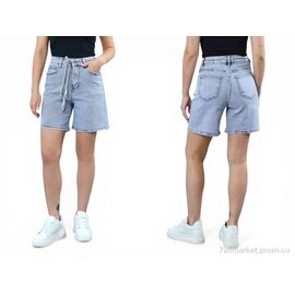 Фотография Шорты женские Лето F152 синій (6 шт. р.сетка 25-30) "Alisa Brand" недорого оптом от прямого поставщика
