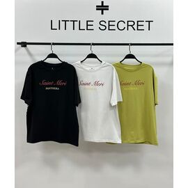 Фотография Футболка женская 600104 white р.one size "Little Secret" недорого оптом от прямого поставщика