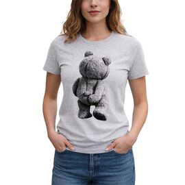 Фотография Футболка женская AL103 grey р.M-3XL "Алия" недорого оптом от прямого поставщика