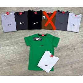 Фотография Футболка детская на мальчика MR722-230-1 d.grey р.4-8 "MirWear" недорого оптом от прямого поставщика