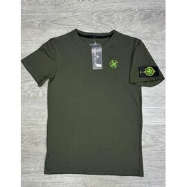 Фотография Футболка детская на мальчика MR763-226-2 khaki р.9-13 "MirWear" недорого оптом от прямого поставщика