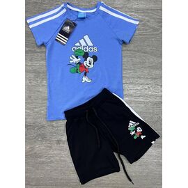 Фотография Костюм детский на мальчика MR811-287-1 l.blue р.4-8 "MirWear" недорого оптом от прямого поставщика