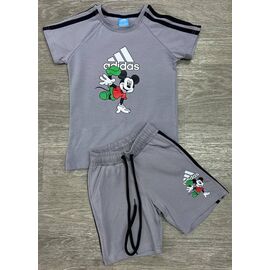 Фотография Костюм детский на мальчика MR813-287-1 grey р.4-8 "MirWear" недорого оптом от прямого поставщика