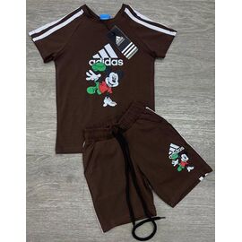 Фотография Костюм детский на мальчика MR814-287-1 brown р.4-8 "MirWear" недорого оптом от прямого поставщика