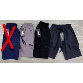 Фотография Шорты детские на мальчика MR866-268-2 black р.9-13 "MirWear" недорого оптом от прямого поставщика