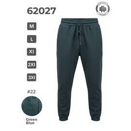 Штани спортивні чоловічі 62027 green р.M-3XL "2BRO" недорого оптом від прямого постачальника