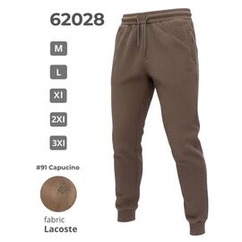 Штани спортивні чоловічі 62028 brown р.M-3XL "2BRO" недорого оптом від прямого постачальника